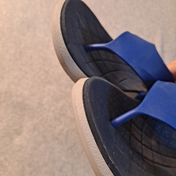 RIDER Grendene Men's Thong Sandals US 14 Black/Blue Comfort Beach  Flip Flops - Picture 7 of 9